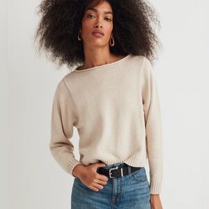 Madewell rolled neck pullover sweater size small